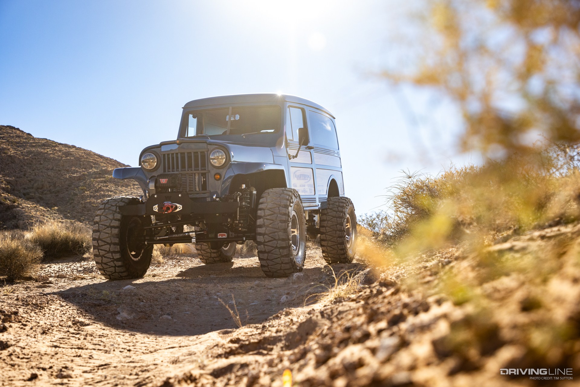1957 Willys Panel front view