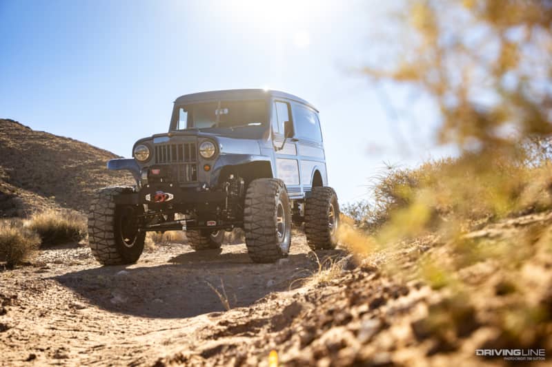 1957 Willys Panel front view