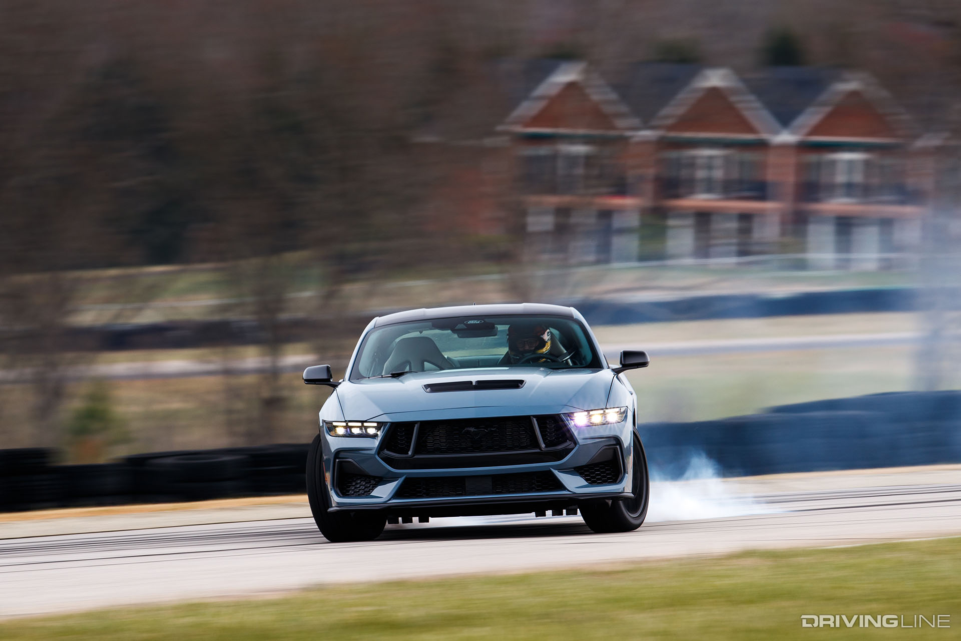 Chelsea DeNofa in 2024 Mustang Drifting