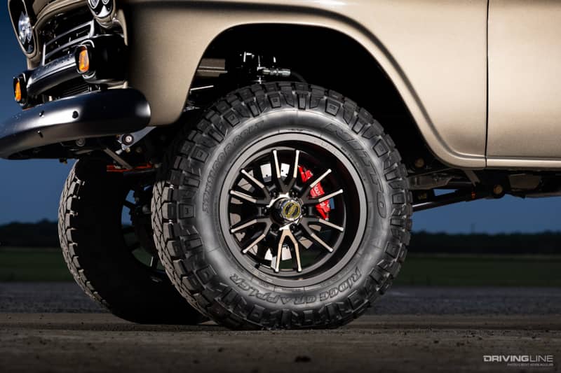 Nitto Ridge Grappler A/T Tires of Marvin DuBose's 1959 Chevy Apache Pickup