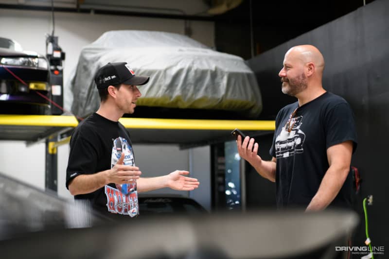 Greg Friend interviewing TJ Hunt at his Headquarters near San Diego
