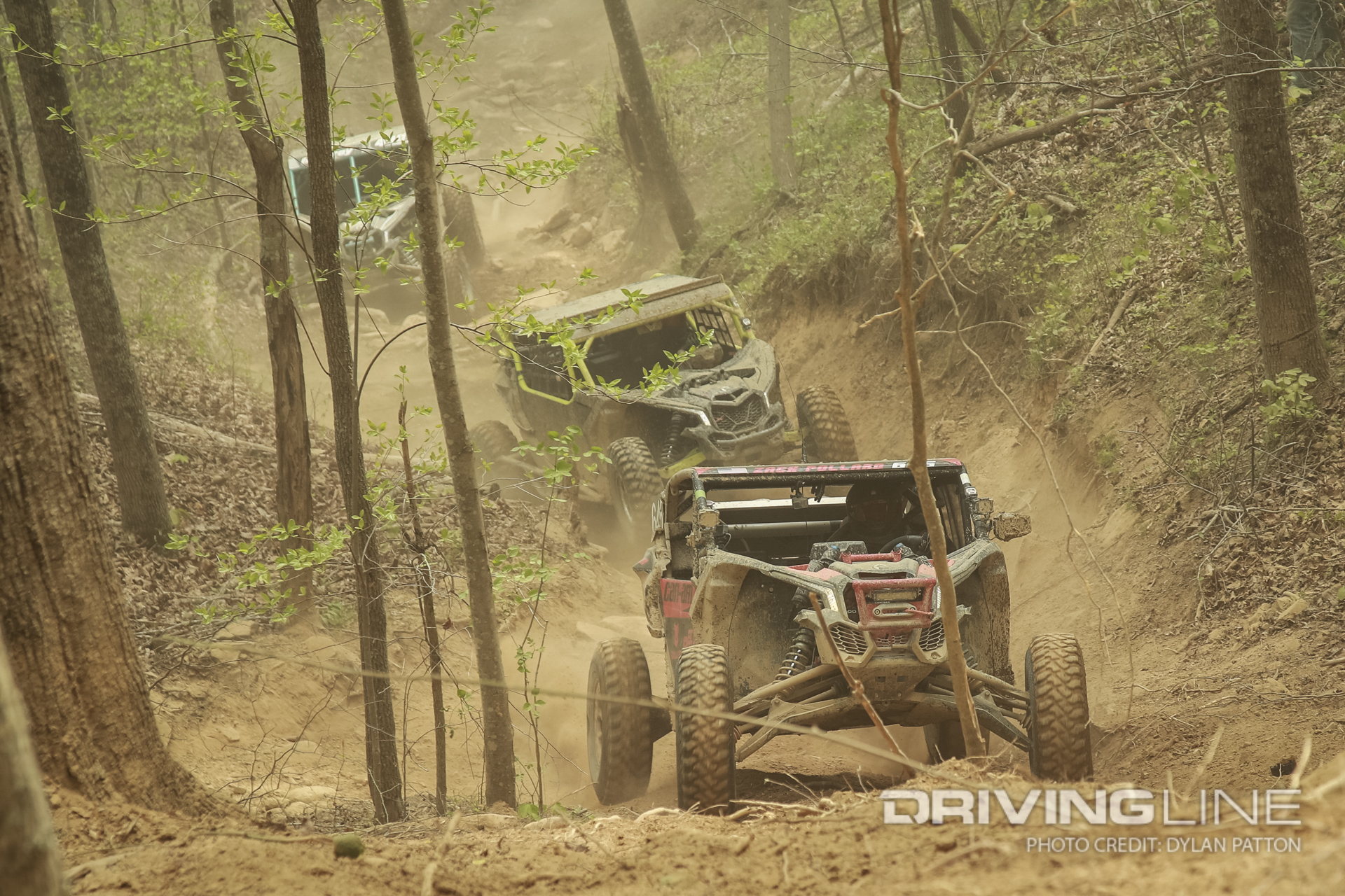 UTV Passing was hard in the tight woods in 2023 Rush Kentucky