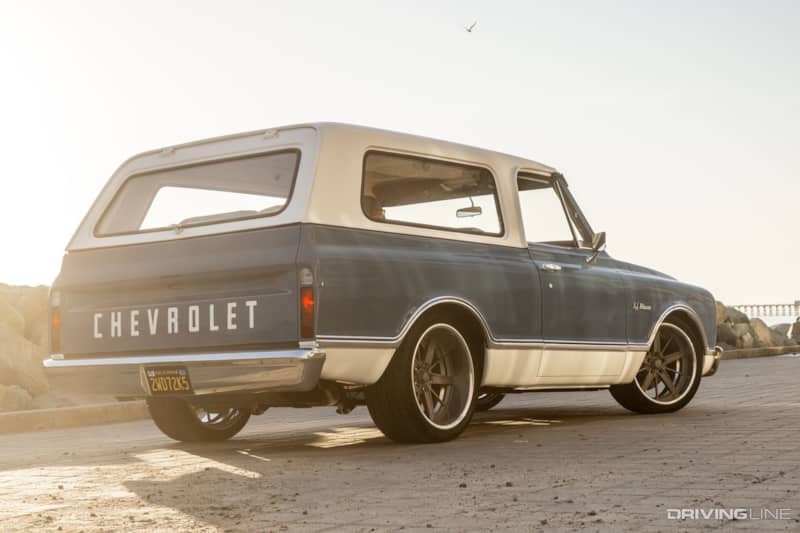 1972 Blazer Custom Rear 3/4 View
