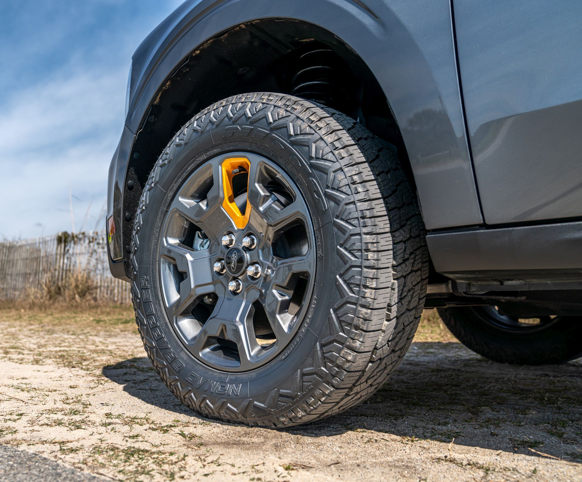 Nitto Nomad Grappler All-terrain tire ford maverick tremor
