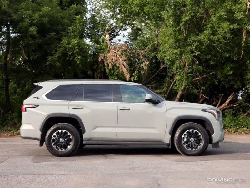 2023 Toyota Sequoia TRD Off-Road side profile view