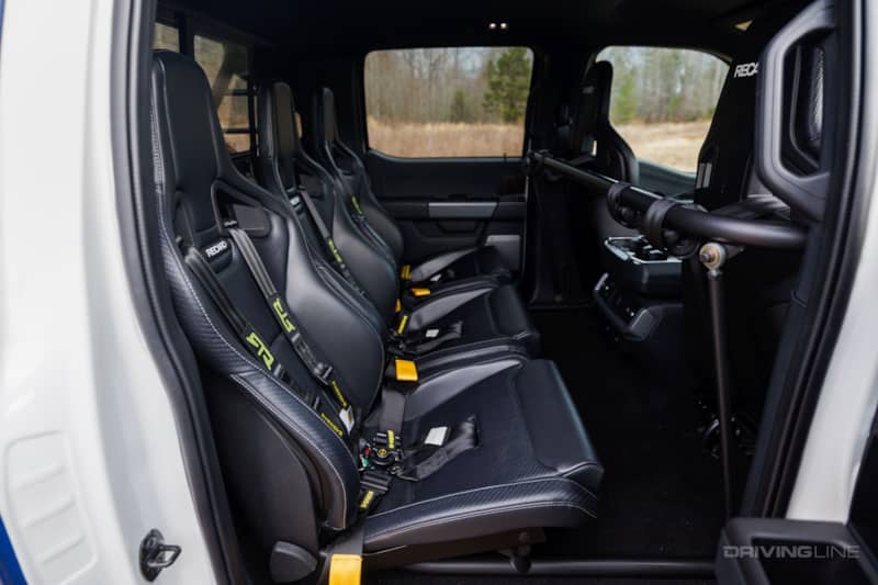 2024 Ford F150 Lightning Switchgear recaro seats