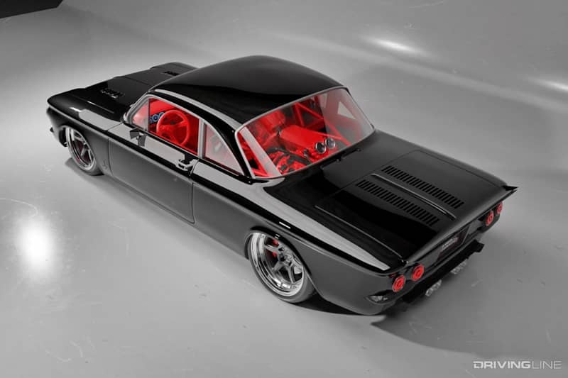 Chevy Corvair Pro Touring Rendering