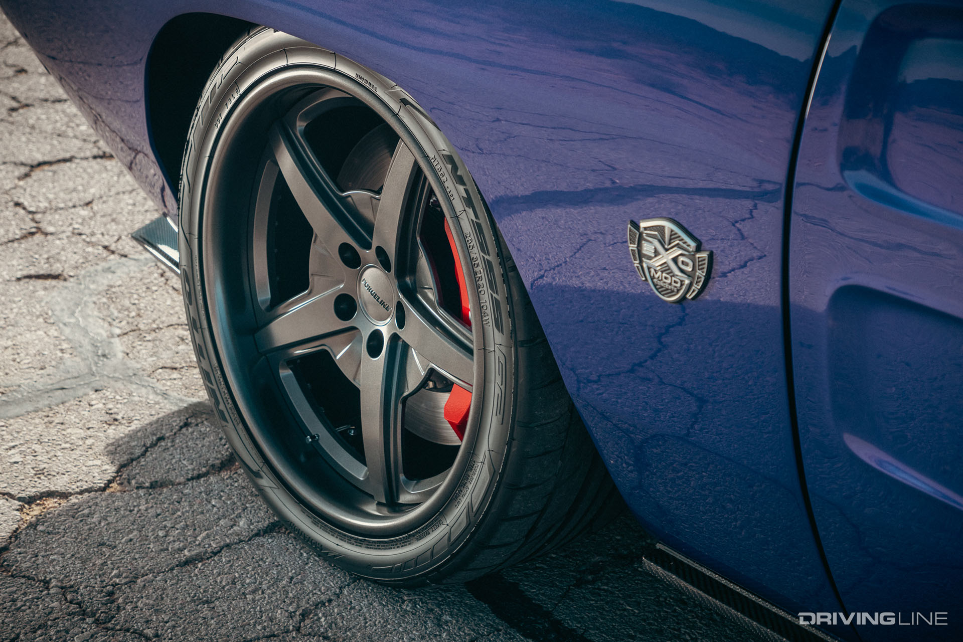 ExoMod C68 Charger Forgeline Wheels Nitto NT555 G2 Tires
