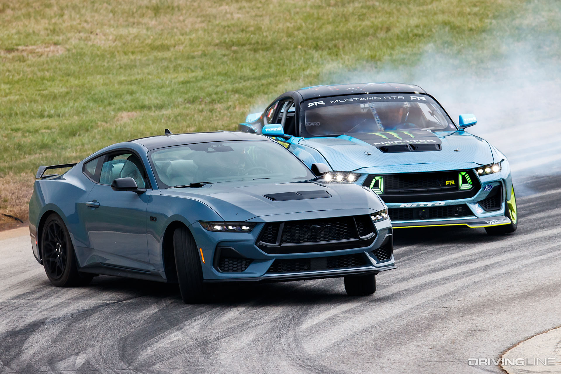 2024 Mustangs Drifting