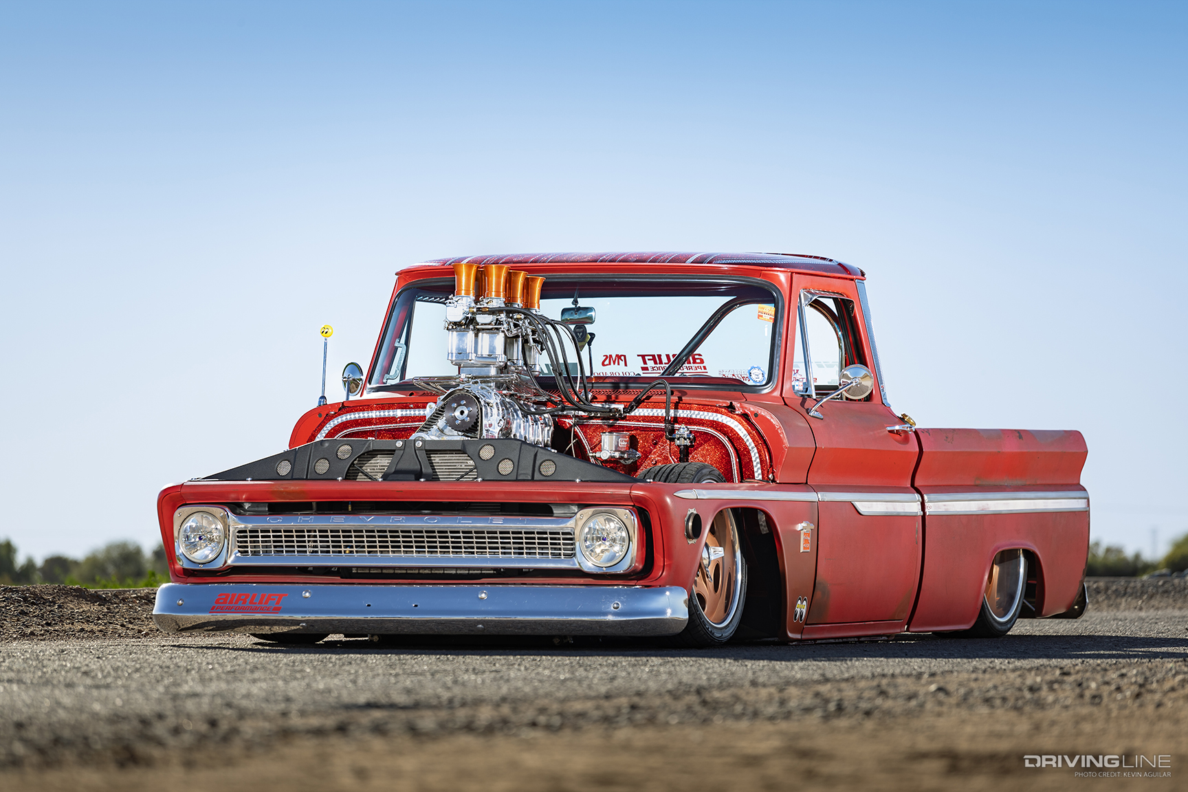 Front of Dave Schneider's '65 Chevy C10