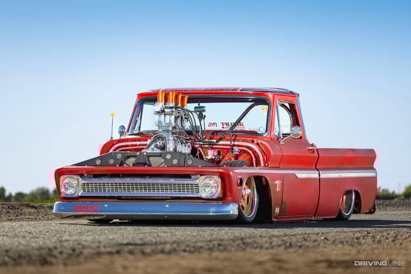 Front of Dave Schneider's '65 Chevy C10