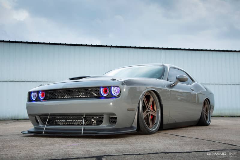 Andrew Lowe's Bagged Dodge Challenger
