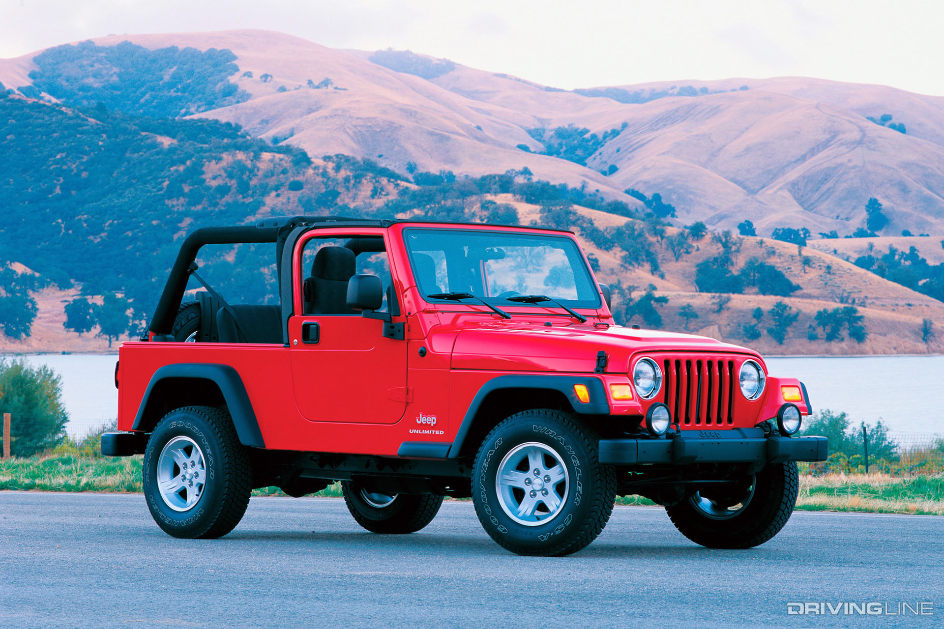 Jeep Wrangler Unlimited Red