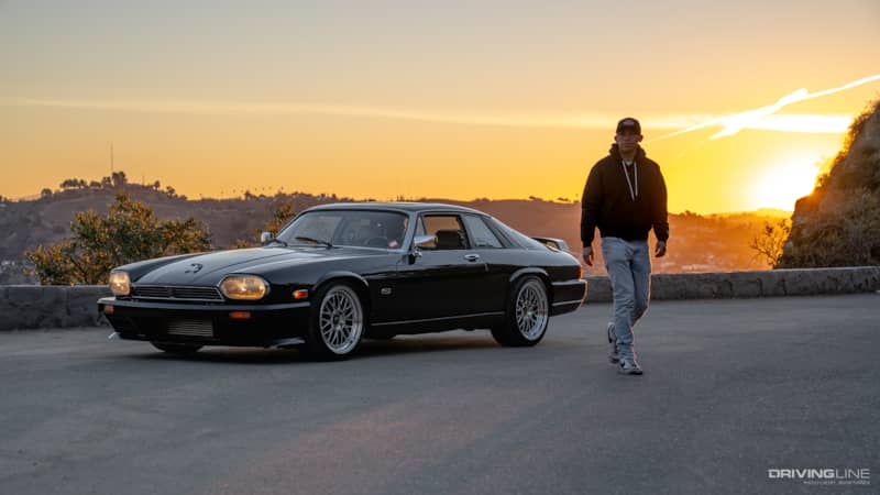 Jaguar XJ-S on Nitto NT555 G2