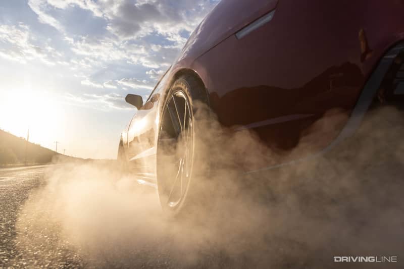 2014 Camaro SS Burnout