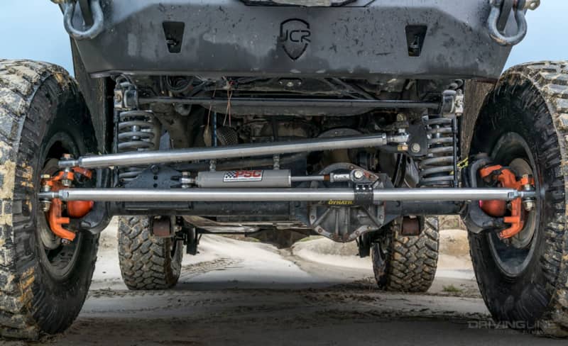 Jeep Wrangler JK steering PSC Motorsports front view