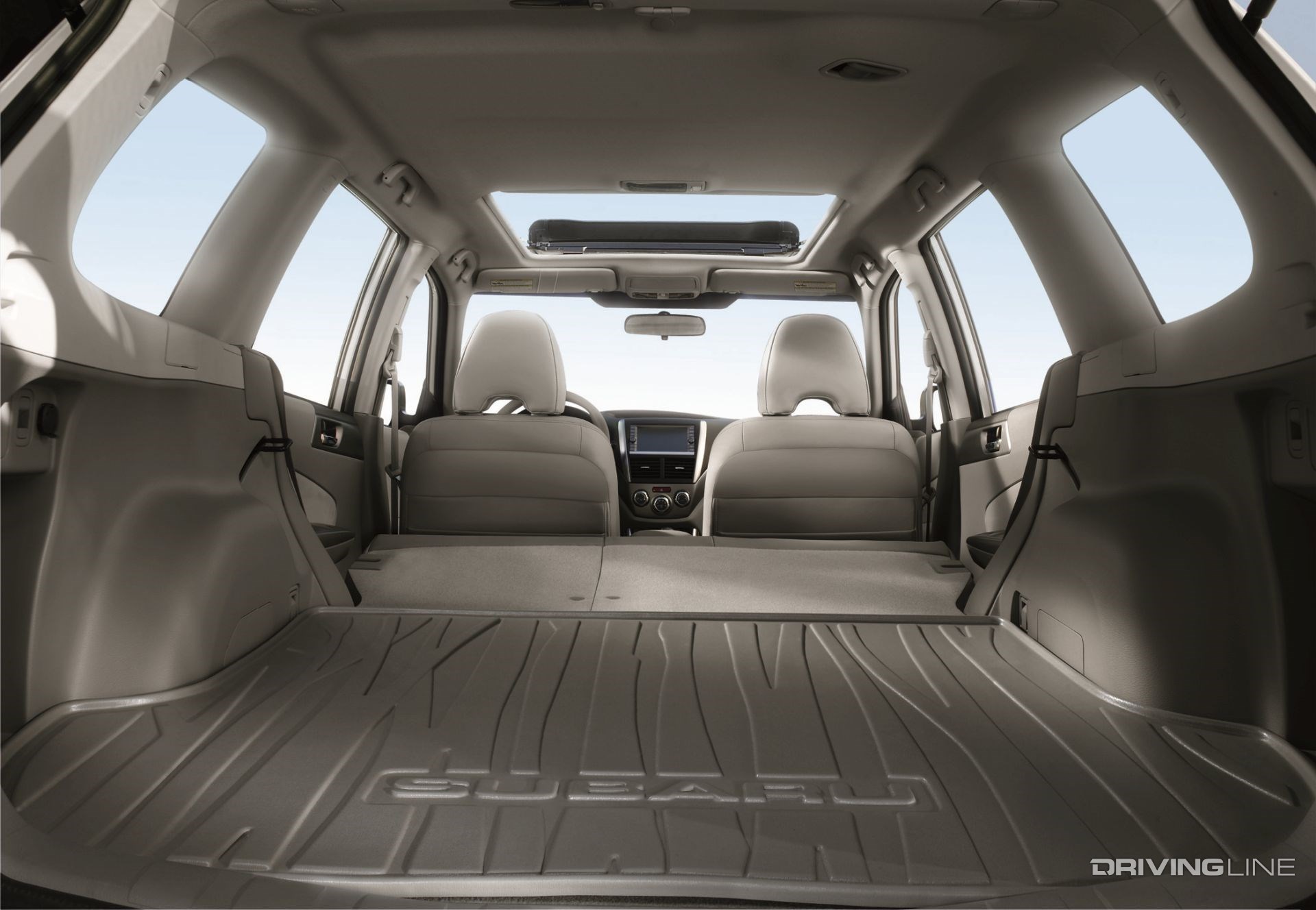 Subaru Forester cargo area