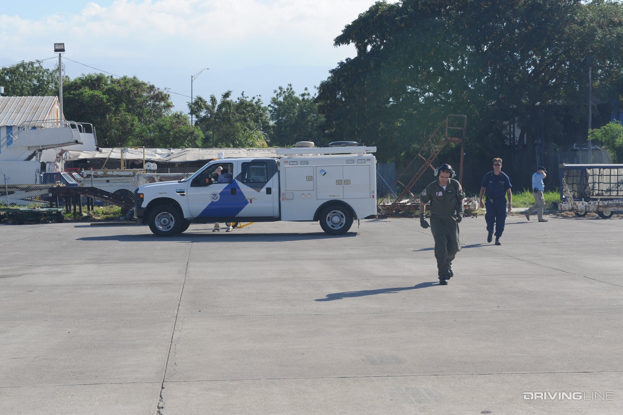 US Coast Guard Auxiliary conversion truck
