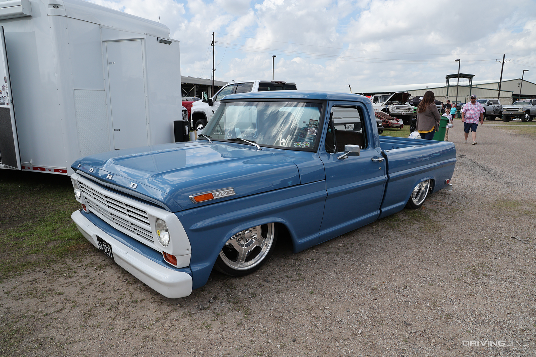 Karleigh Campbell’s ‘68 Ford F100 at Lone Star Throwdown 2023