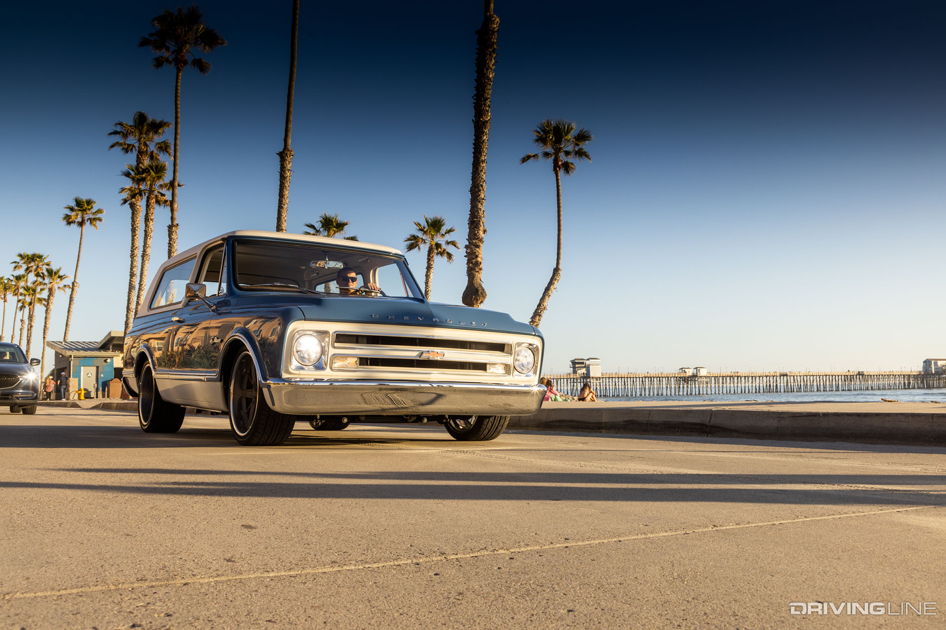 1972 Blazer Custom on Beach