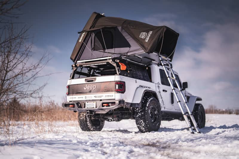Artic Mojave Jeep Gladiator Rear View