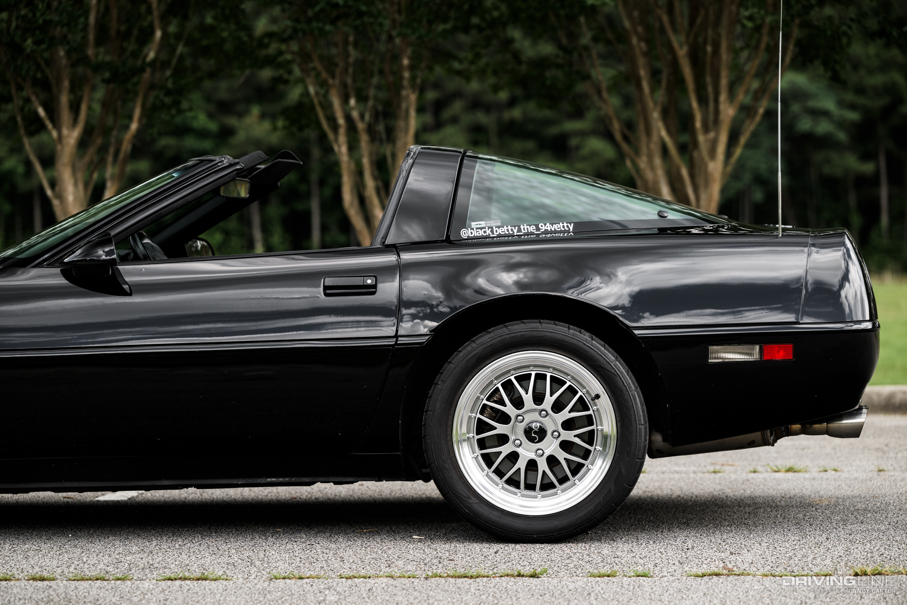 C4 Corvette on Nitto NT555 G2 Tires rear