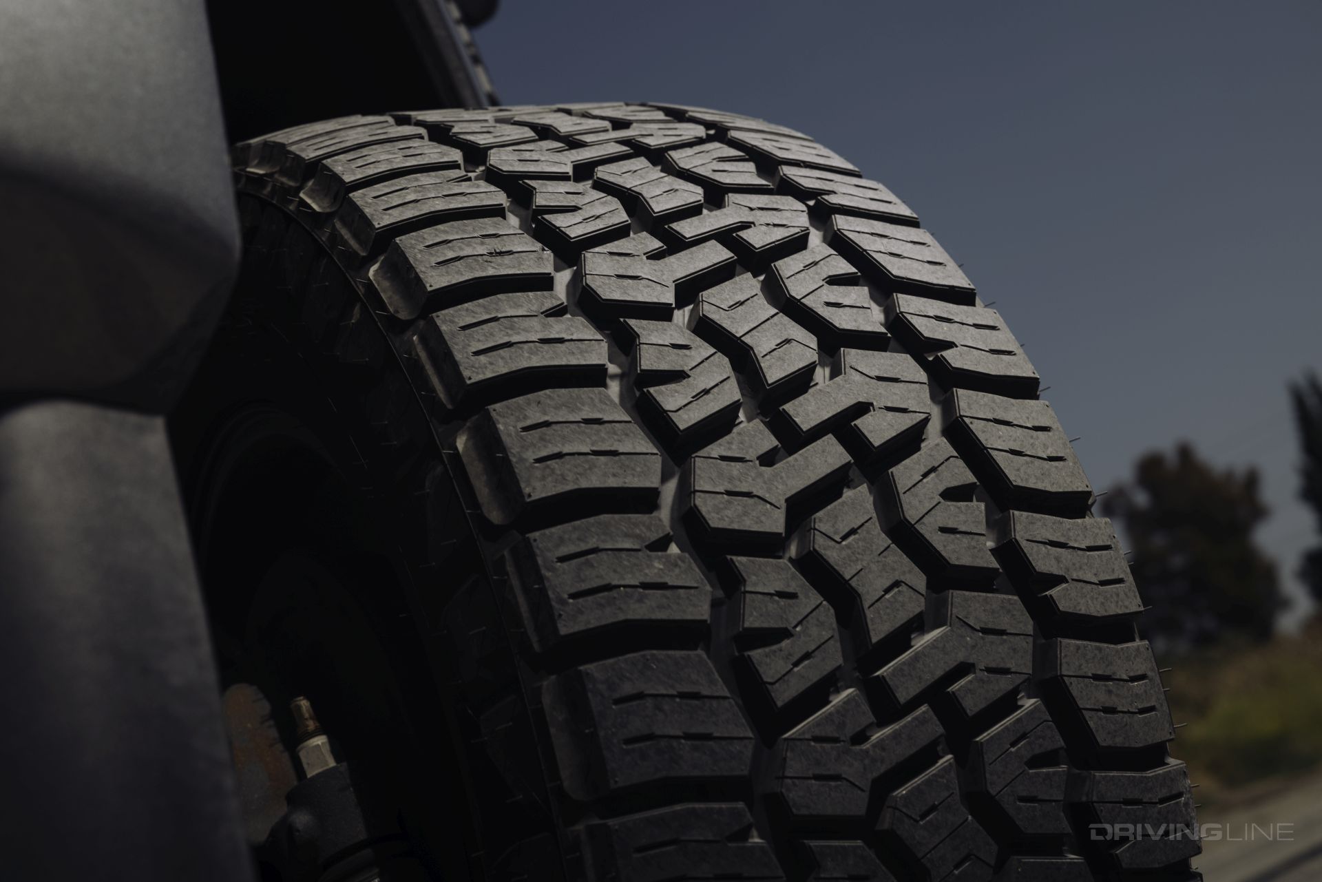 Nitto Terra Grappler G3 Sipes and tread design detail