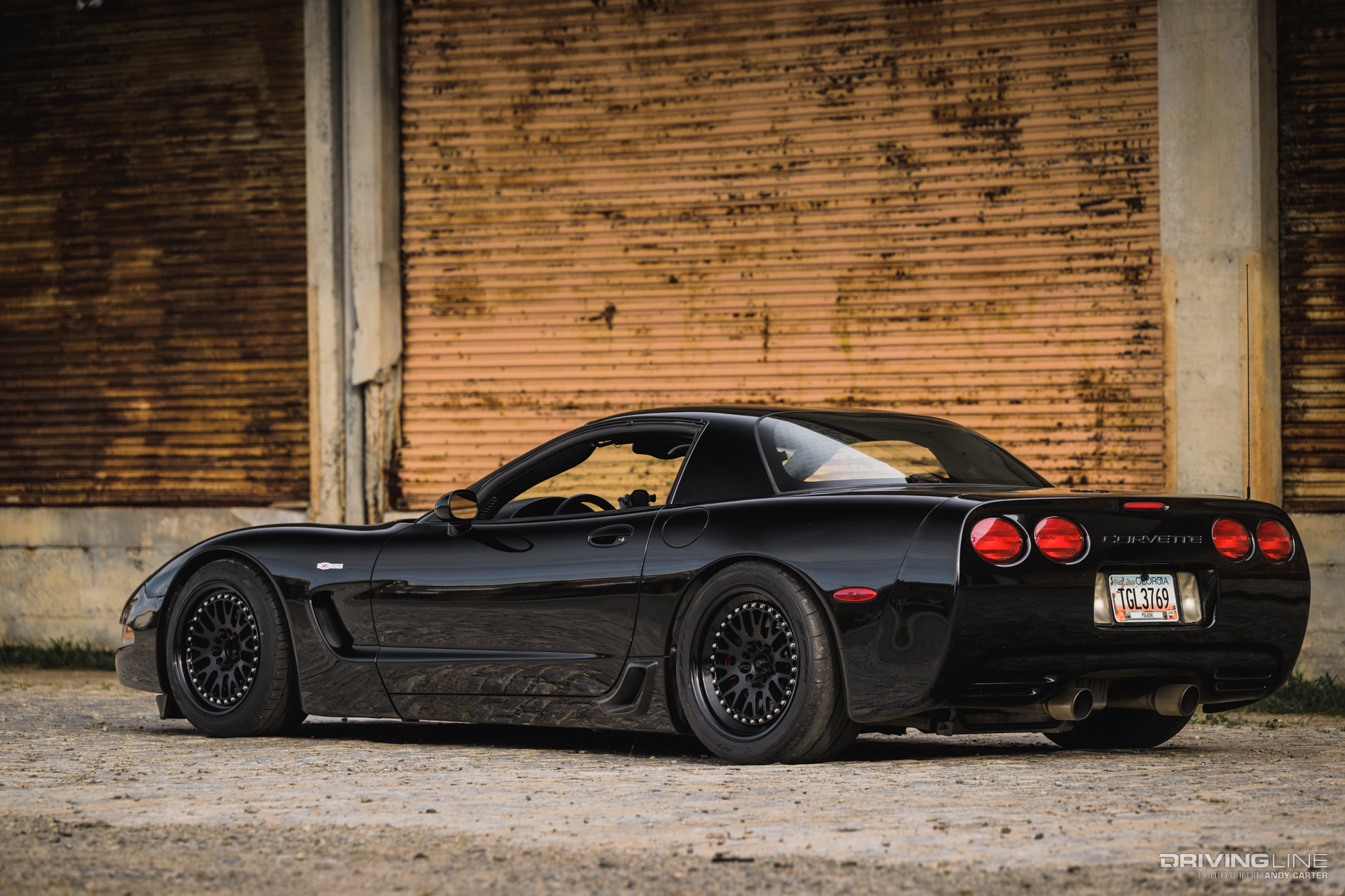 2004 C5 Corvette Z06 rear