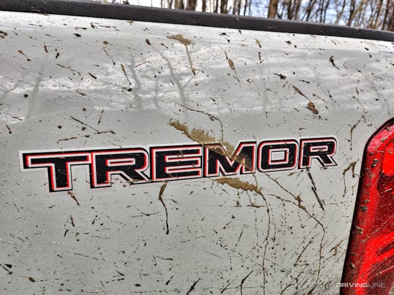 Ford Ranger Tremor cargo bed graphics