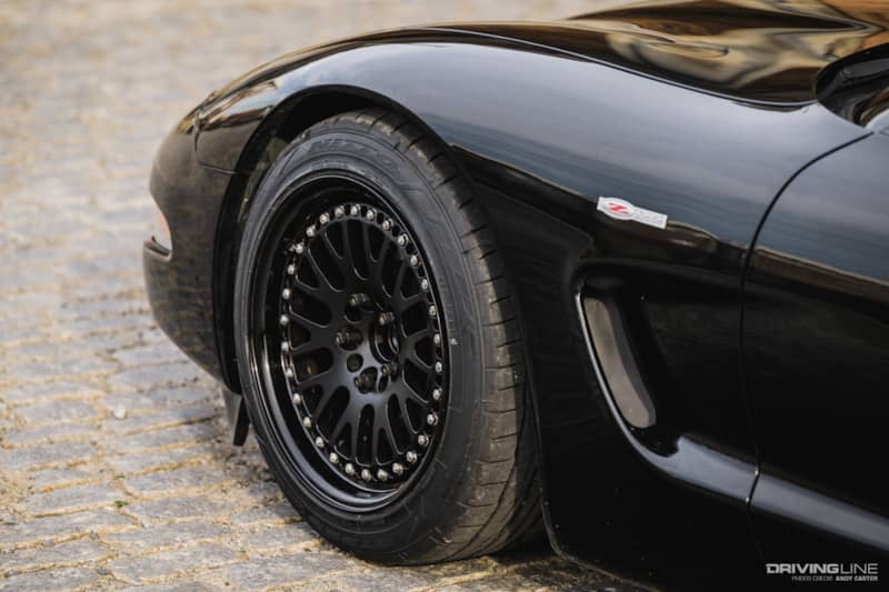 c5 Corvette on NT555 G2 tires
