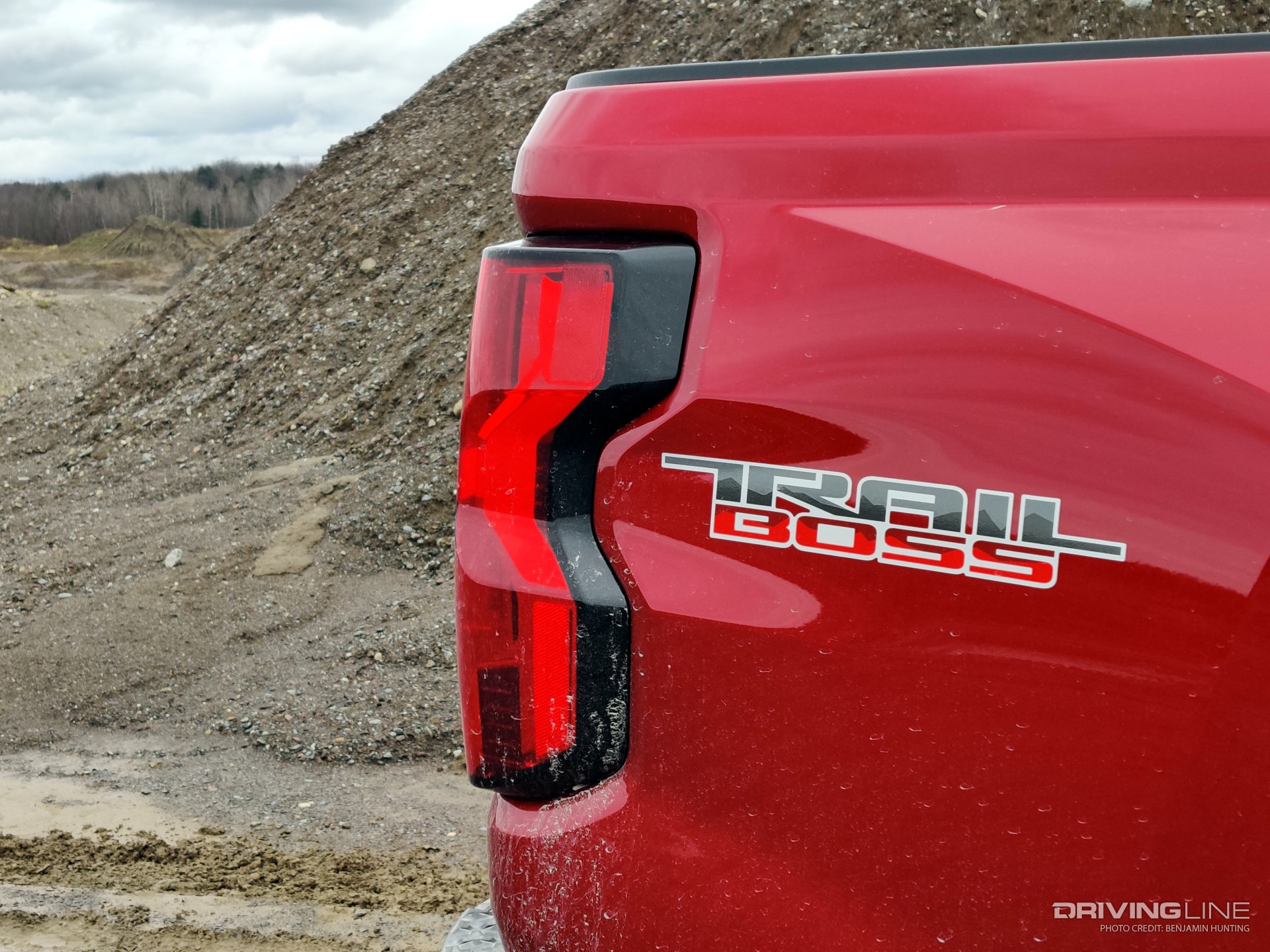 2023 Chevrolet Colorado Trail Boss close-up on logo