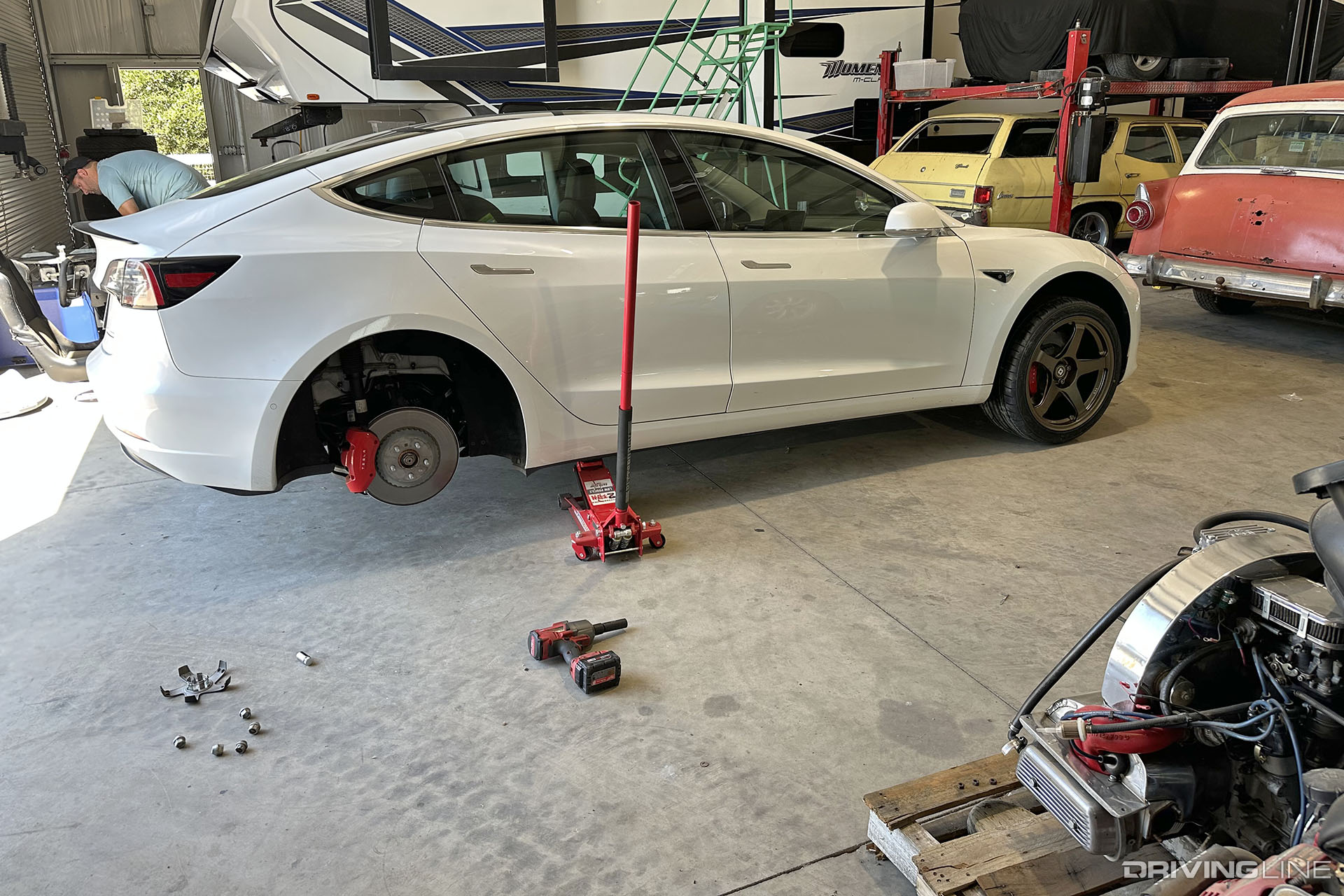 Titan7 Wheels on Tesla Model 3 Performance