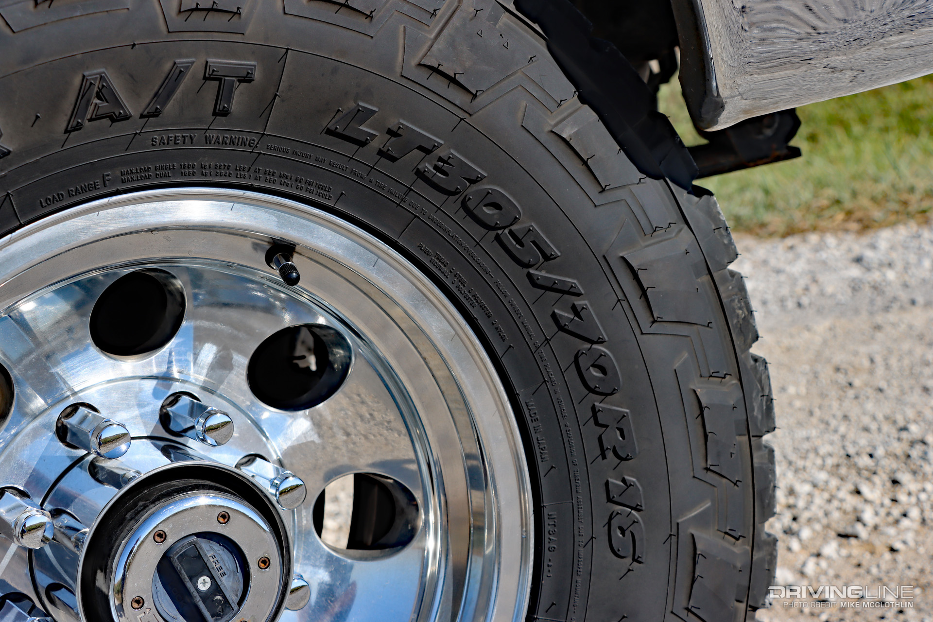 Nitto Recon Grappler All Terrain Tire Mickey Thompson Wheel