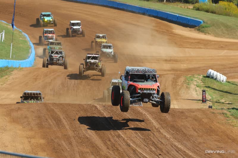 The fast speeds and high flying action was something to behold at the 2023 Crandon Ultra4 Race
