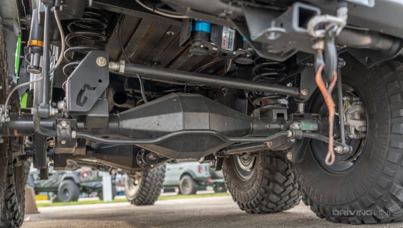 Jeep Gladiator 6x6 rear currie 9 -inch rear axle housing