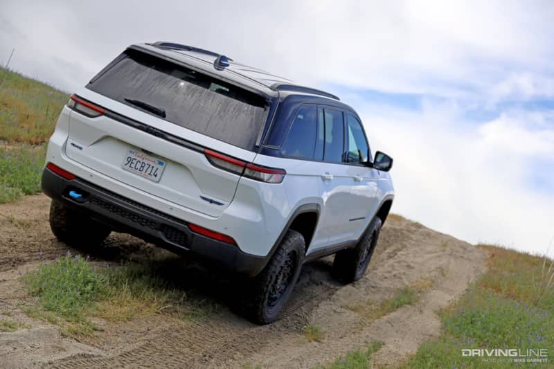 Jeep Grand Cherokee Trailhawk Off Roading