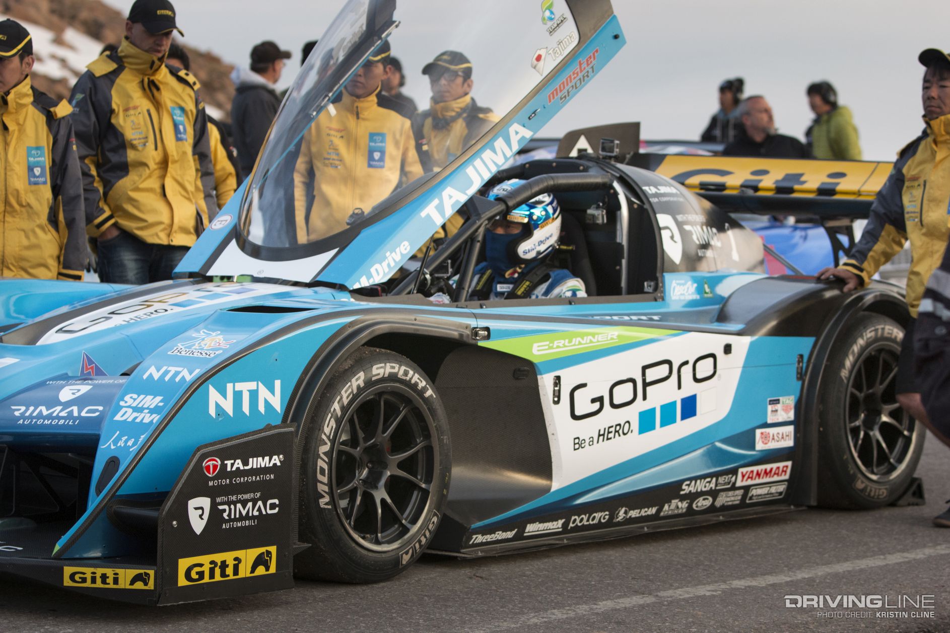 Monster Tajima at 2016 Pikes Peak International Hill Climb