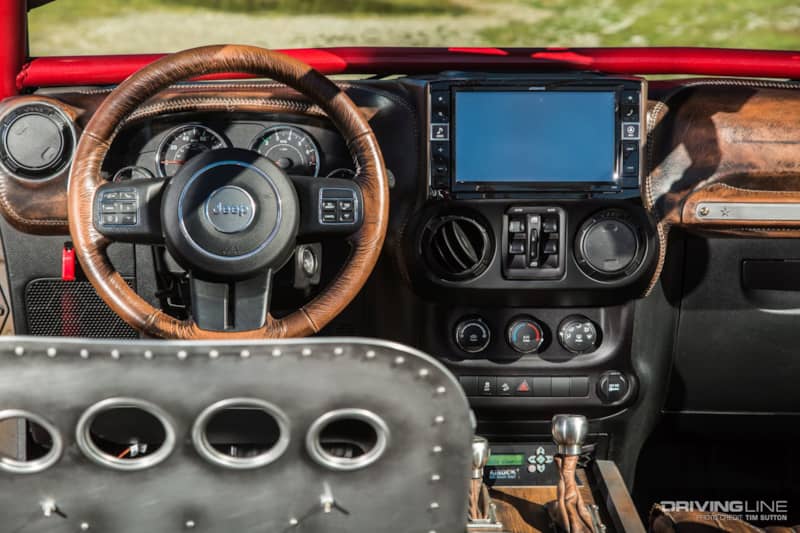 Jeep Wrangler Unlimited Custom Interior