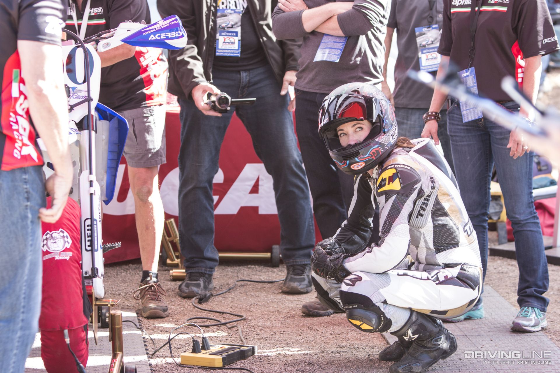 Elisabeth Deeter Gets Ready at Pikes Peak International Hill Climb 2016