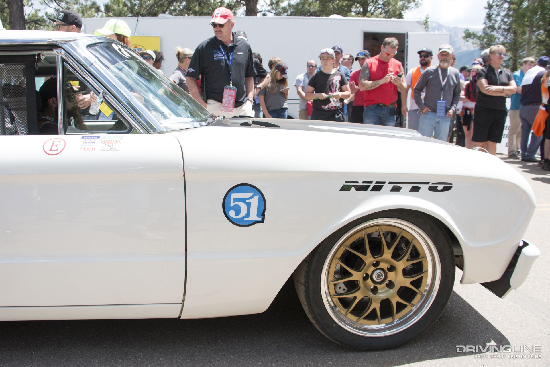 Aaron Kaufman's 1963 Ford Falcon at 2016 Pikes Peak International Hill Climb