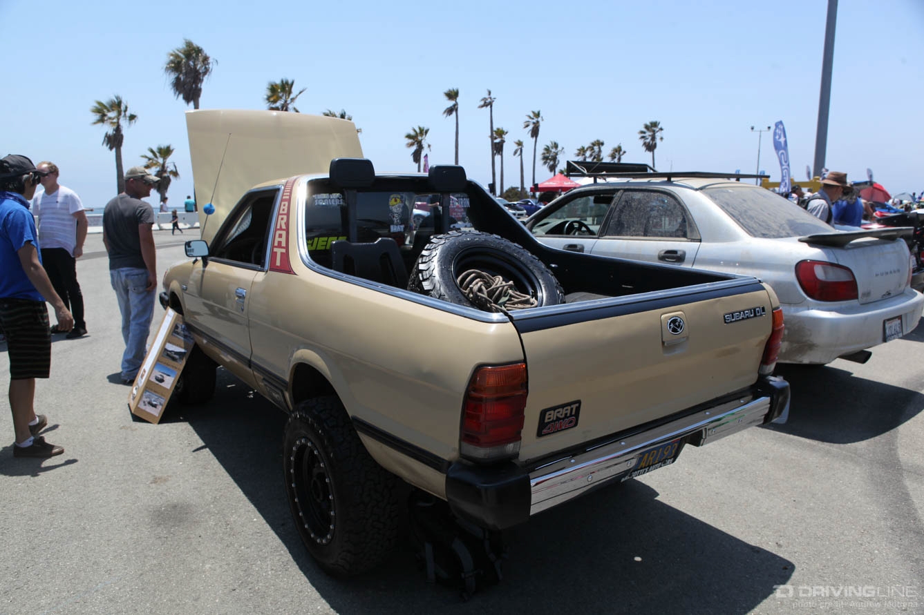 Subaru BRAT bed