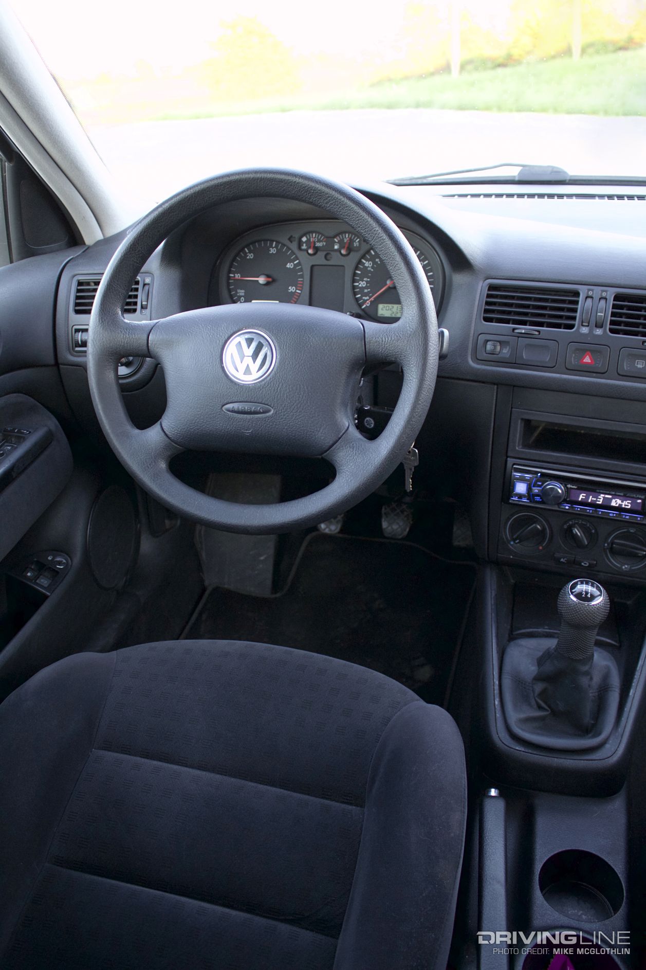 VW Jetta interior