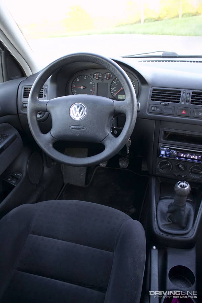 VW Jetta interior