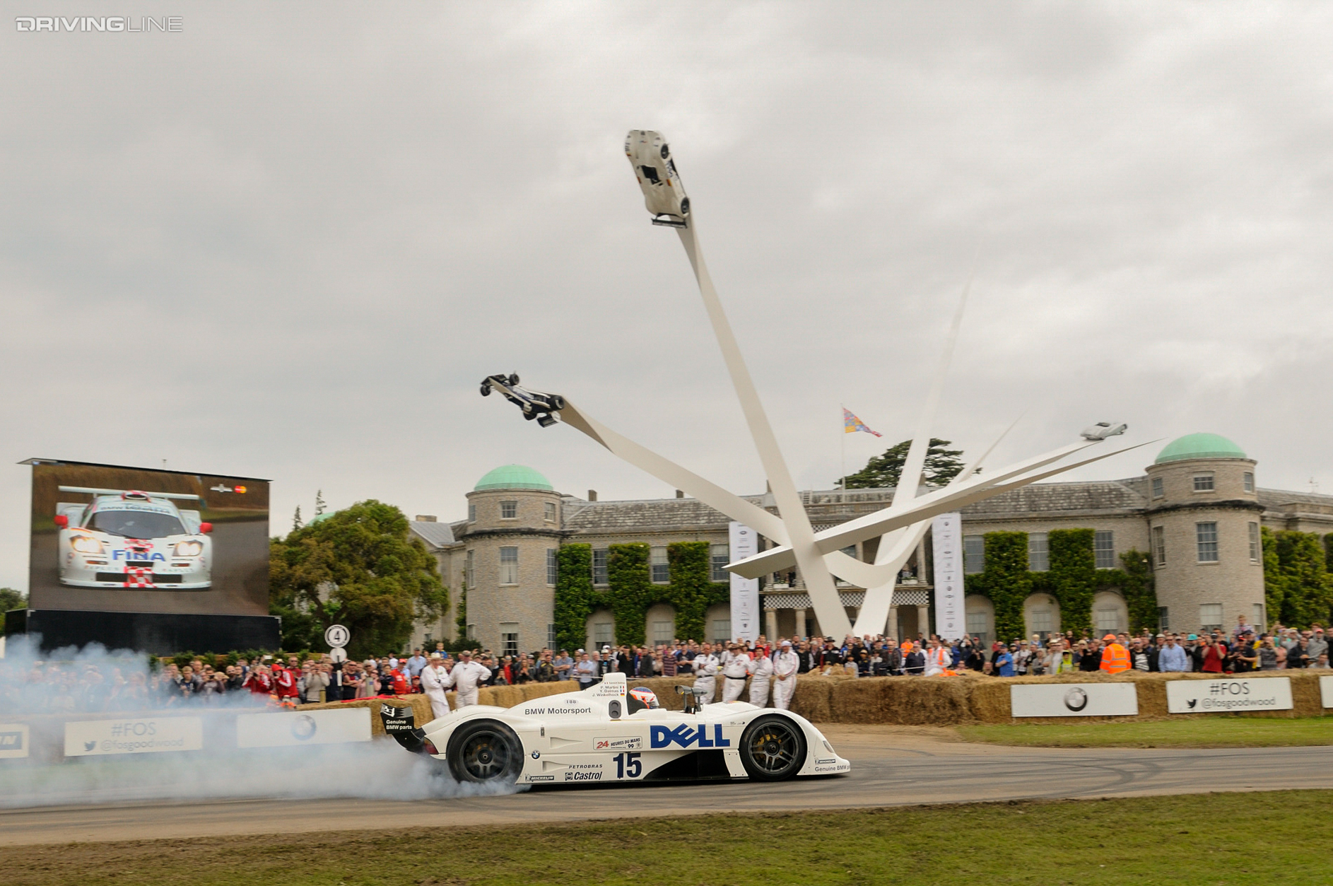 Yannick Dalmas in his BMW V12 LMR
