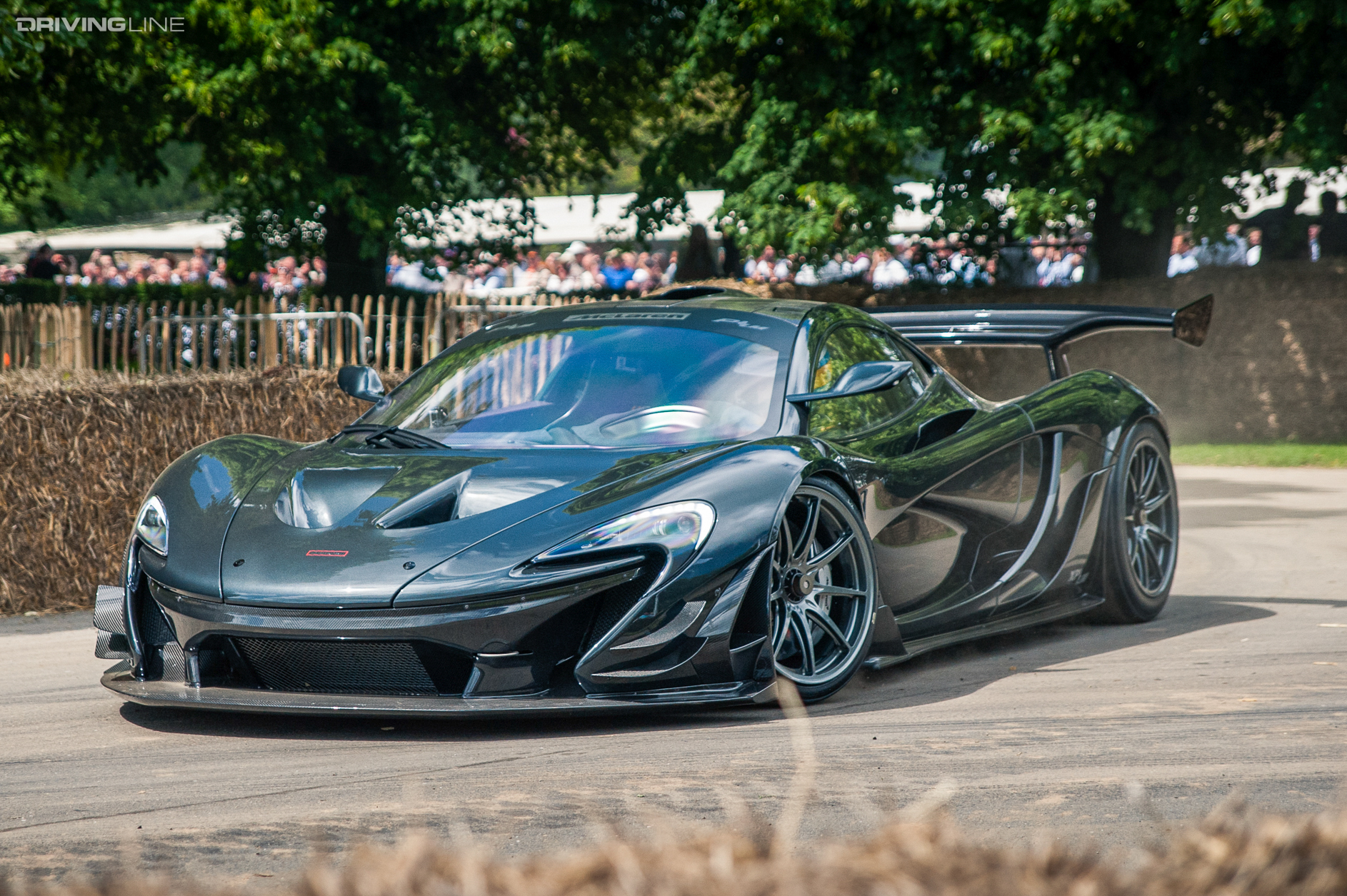 Kenny Brack in the McLaren P1 LM