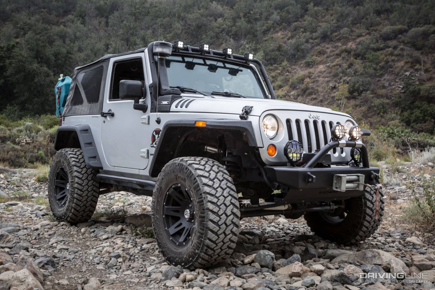 Jeep Wrangler JK snorkel review DrivingLine