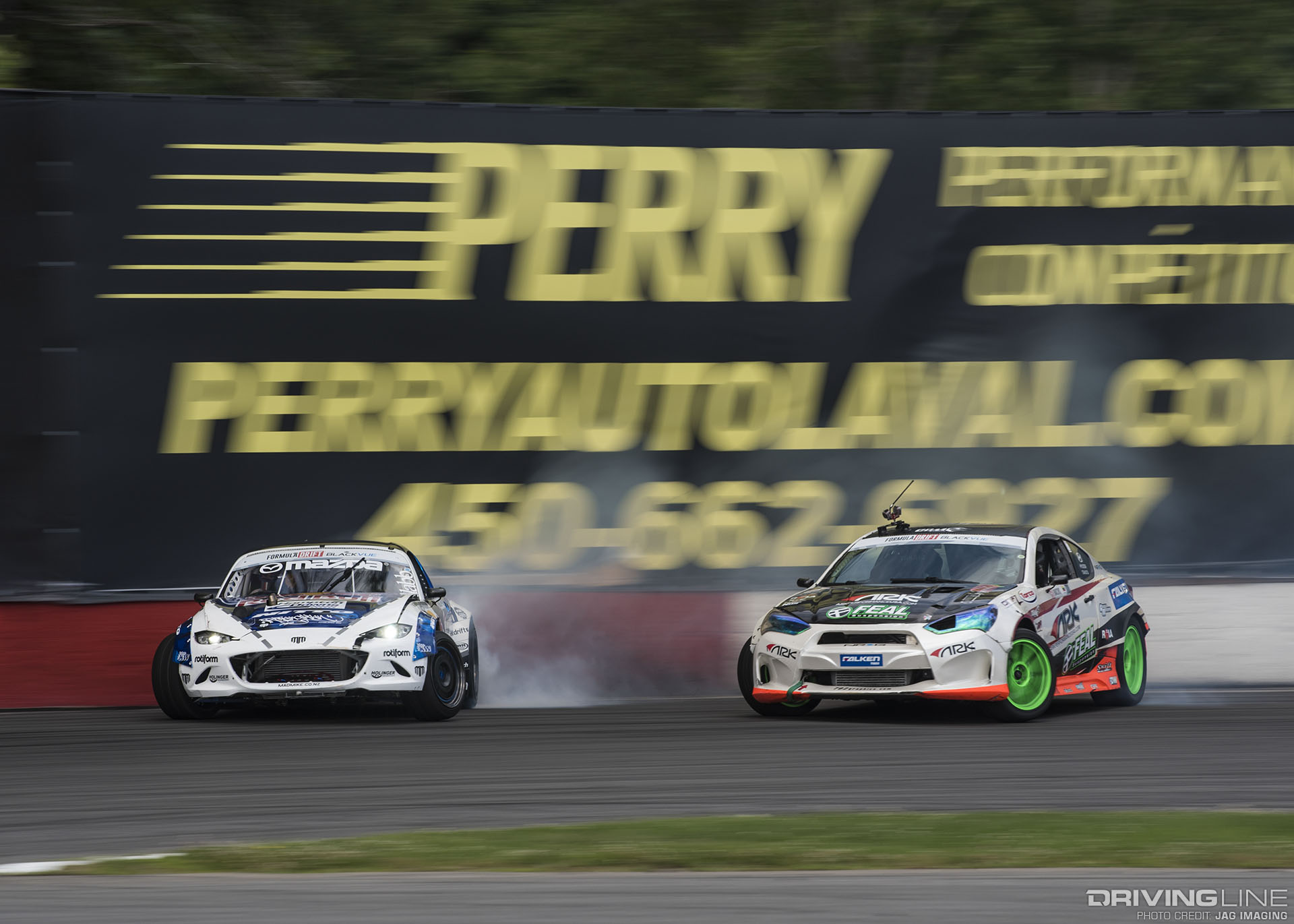 Formula Drift Round 5 Montreal - Mad Mike vs Odi Bakchis
