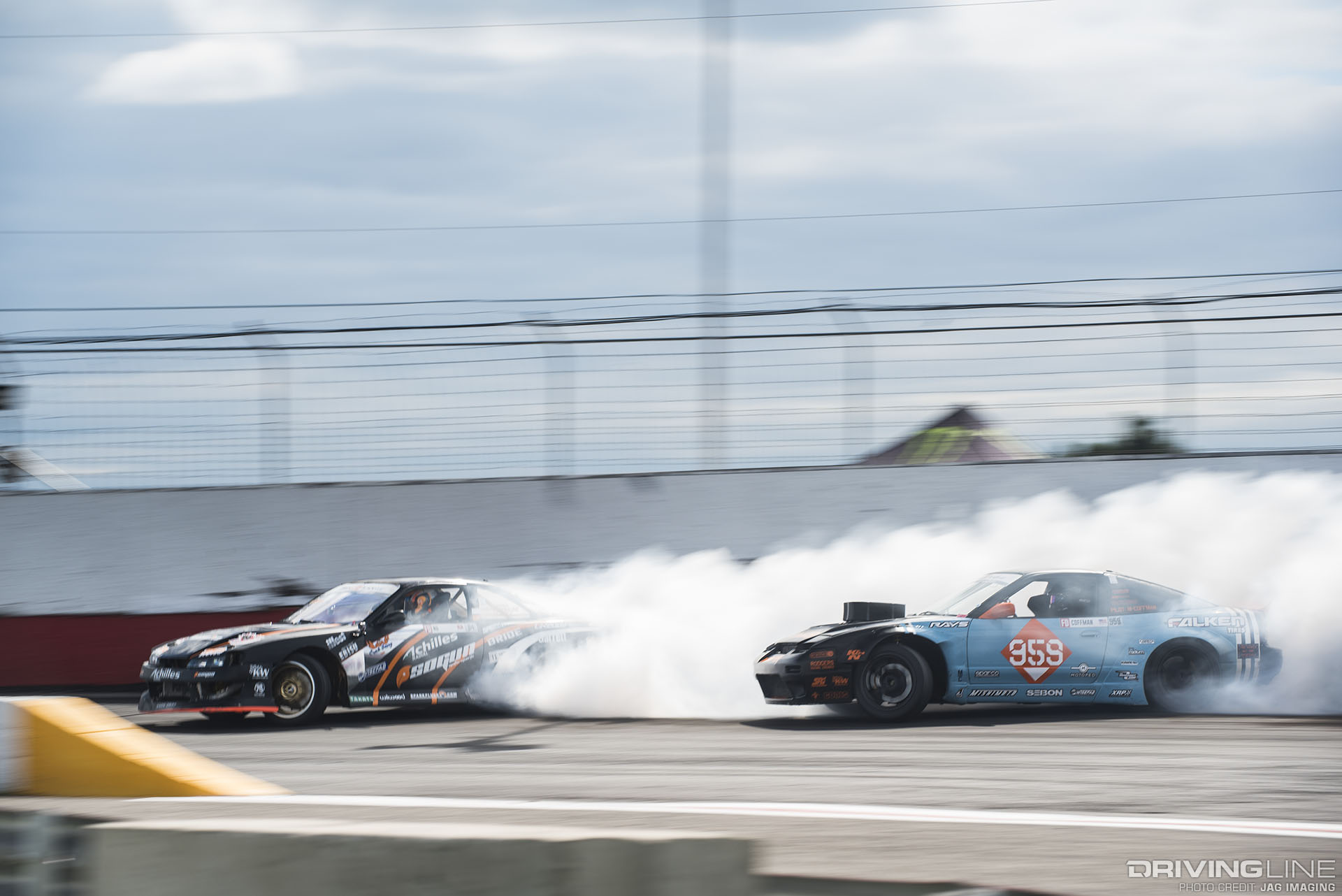Formula Drift Round 5 Montreal - Matt Coffman vs Charles Ng