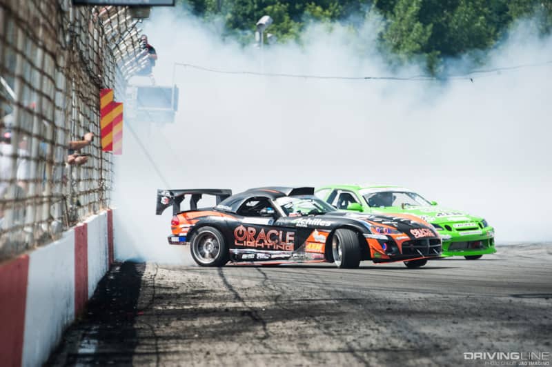 Formula Drift Round 5 Montreal - Marc Landerville vs Dean Kearney