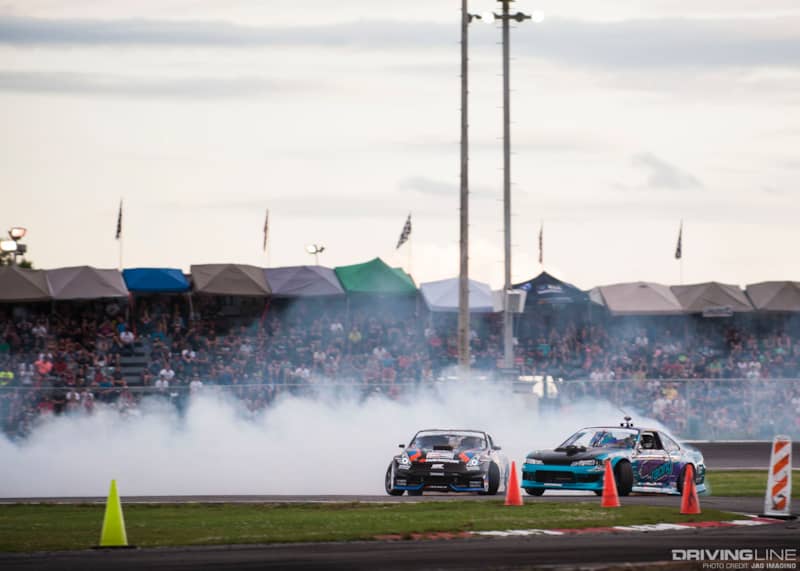 Formula Drift Round 5 Montreal - Alec Hohnadell vs Chris Forsberg